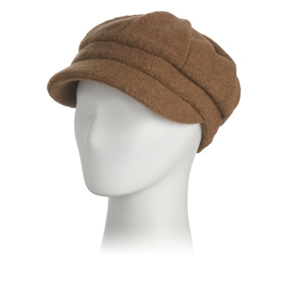 COMPLIT Multi Made In Italy Wool Blend Newsboy Hat - Picture 1 of 2